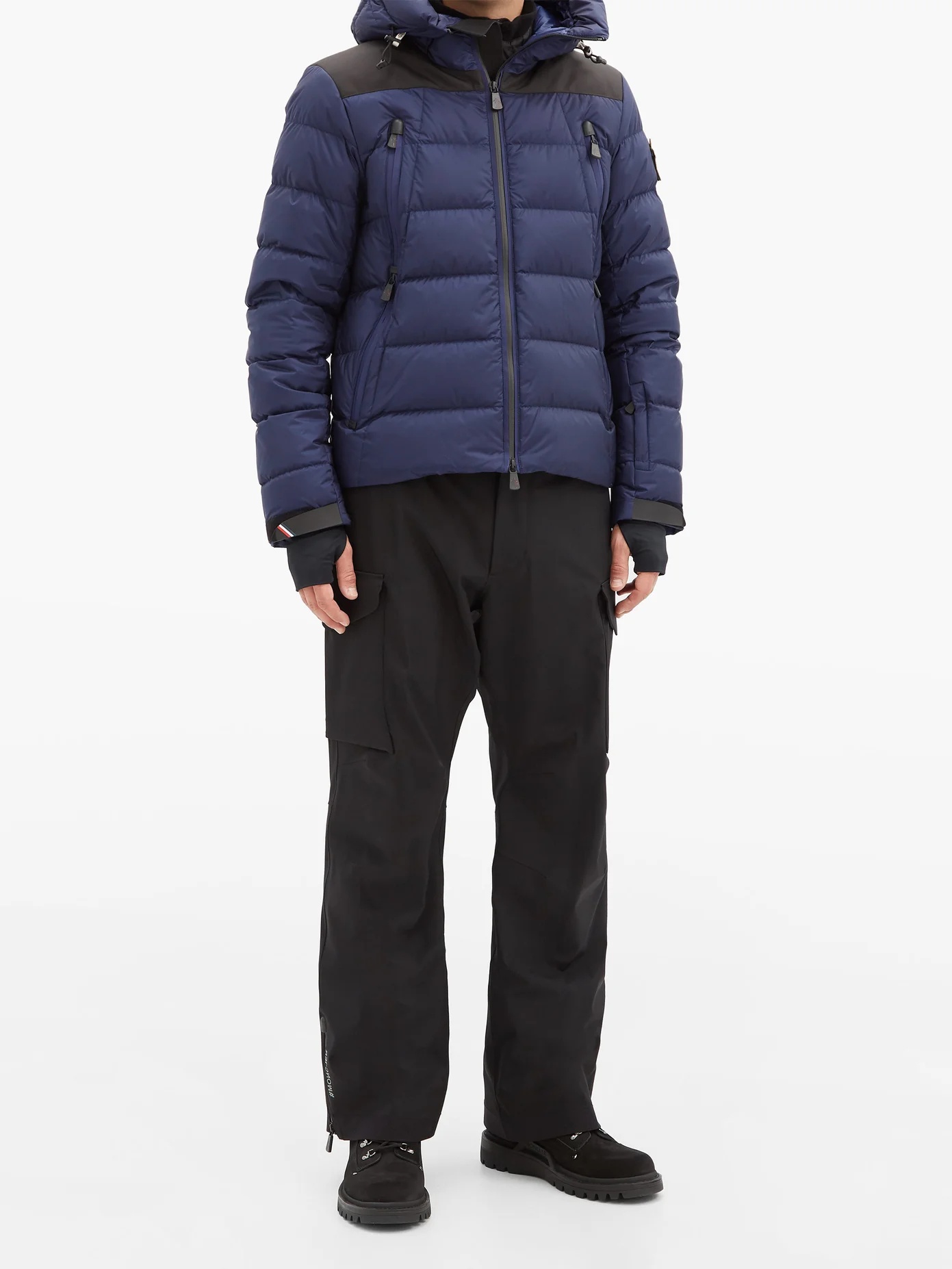 Camurac hooded quilted down ski jacket - 6