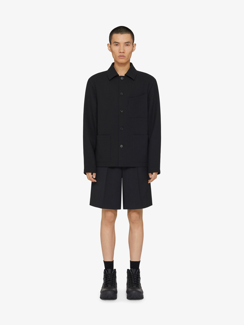 Givenchy BERMUDA SHORTS IN WOOL outlook