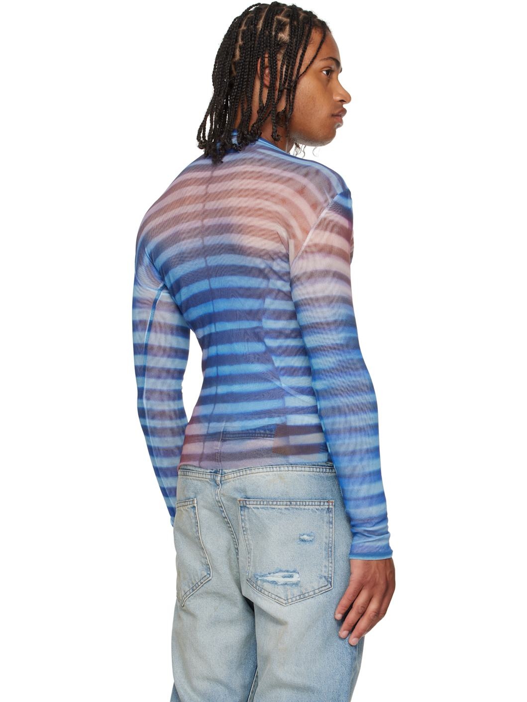 Blue 'The Air' Top - 3