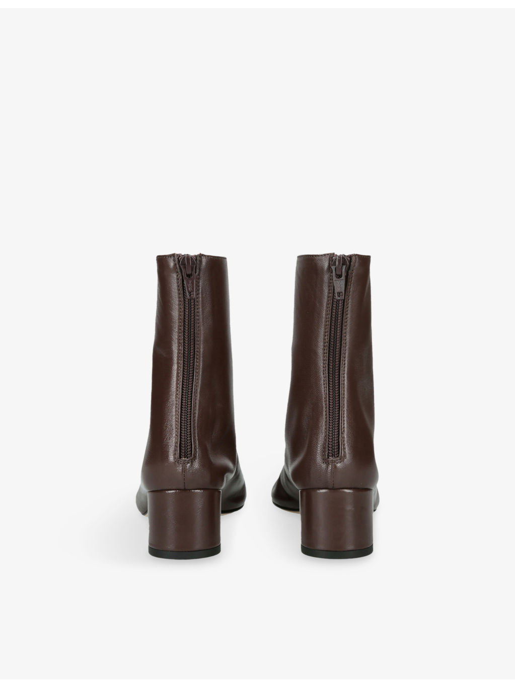 Harlie Leather Heeled Ankle Boots - 4