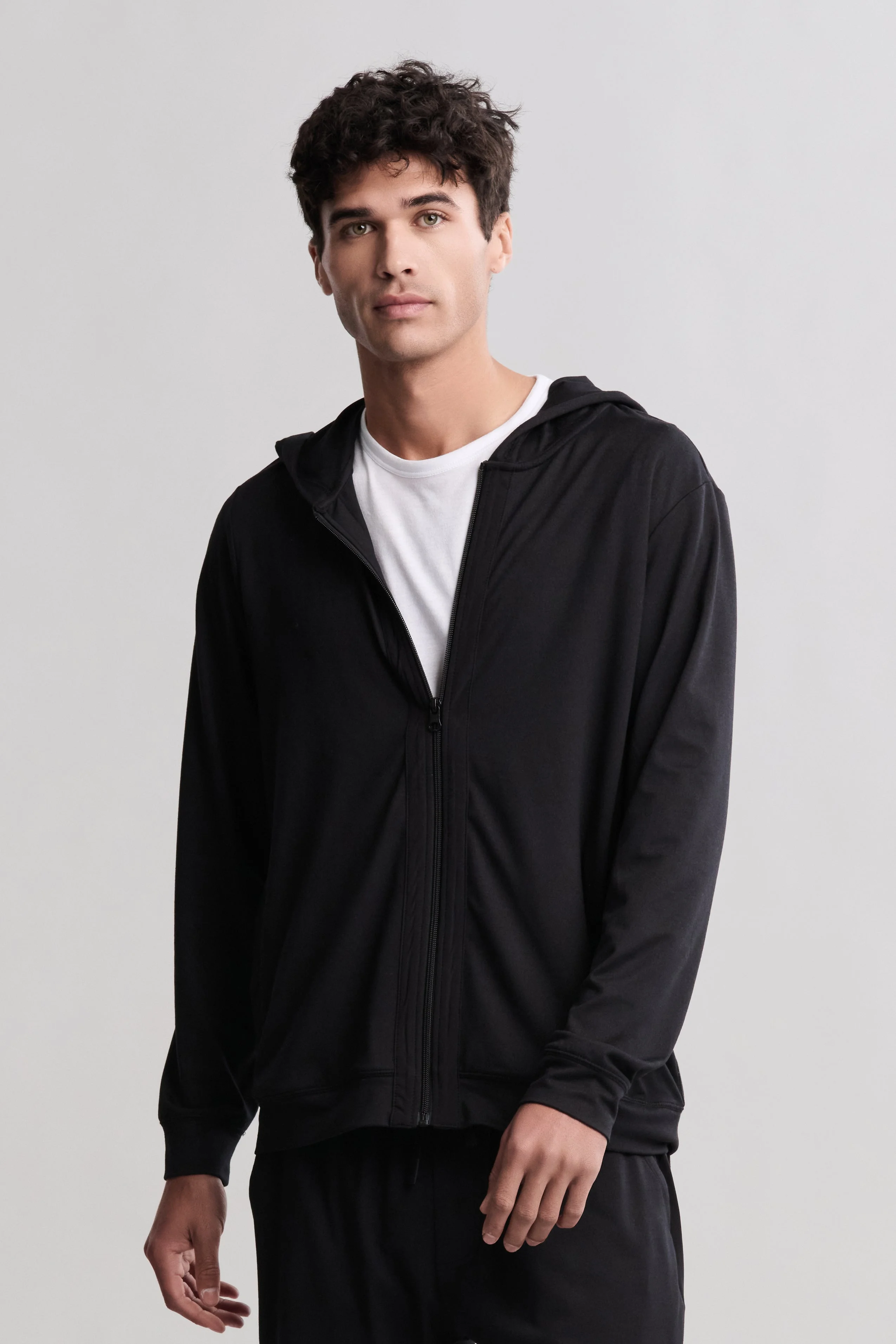 Malibu Collection® Butterchic Zip Up Hoodie - 1