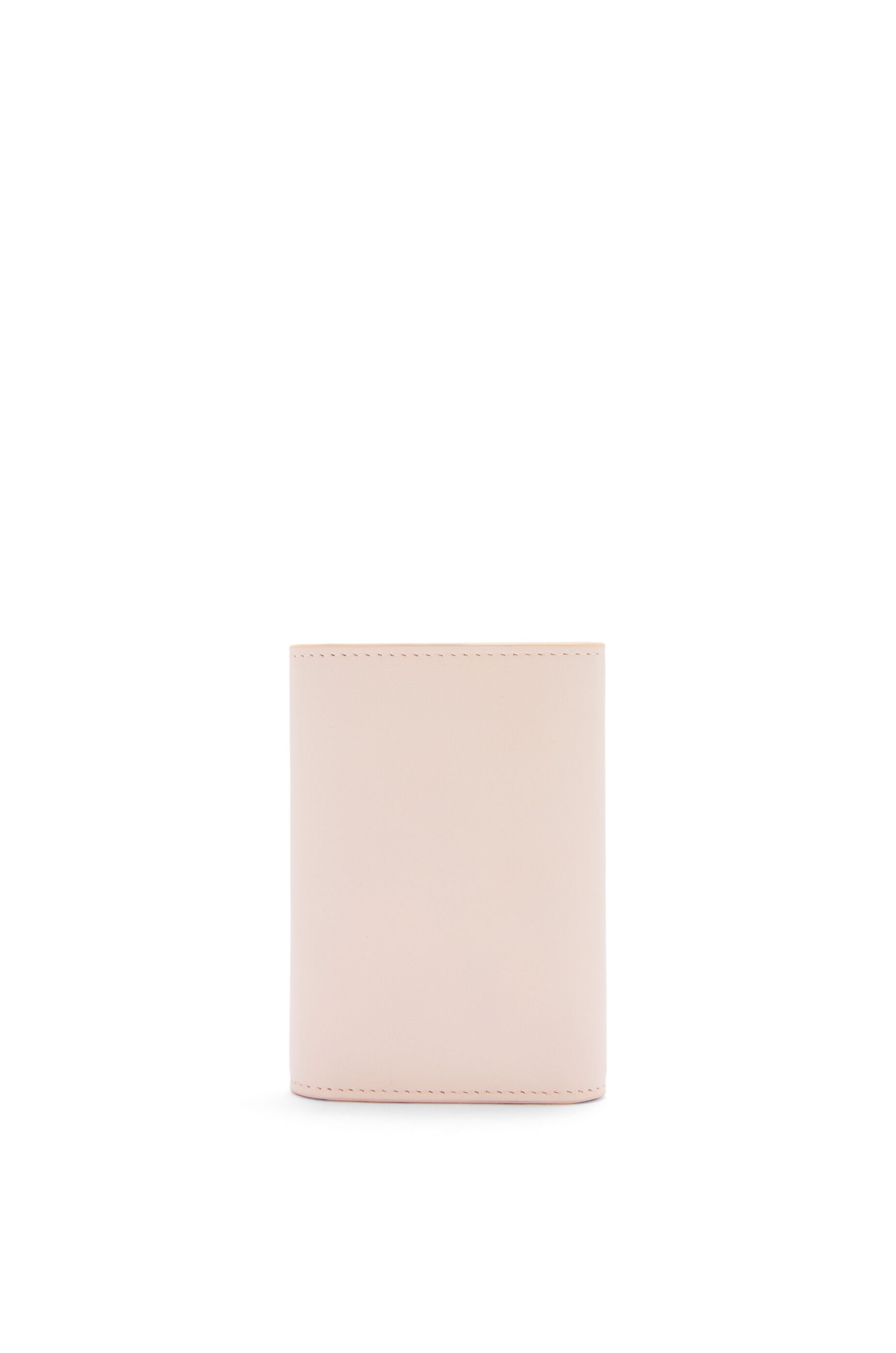Pebble small vertical wallet in shiny nappa calfskin - 4