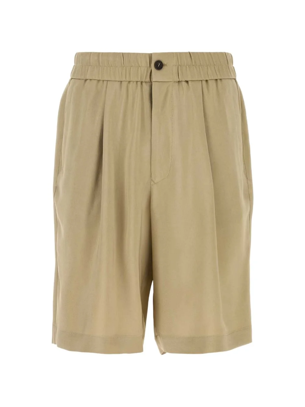 twill bermuda shorts - 1