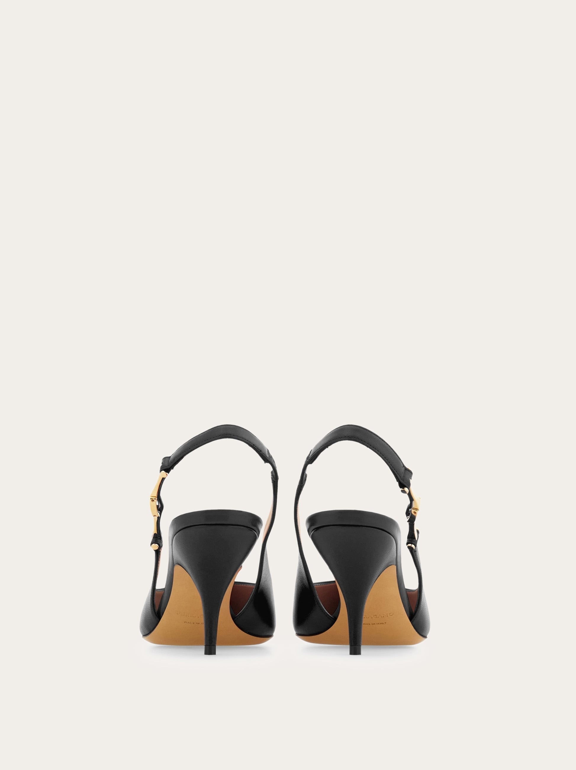 F buckle slingback pump - 4
