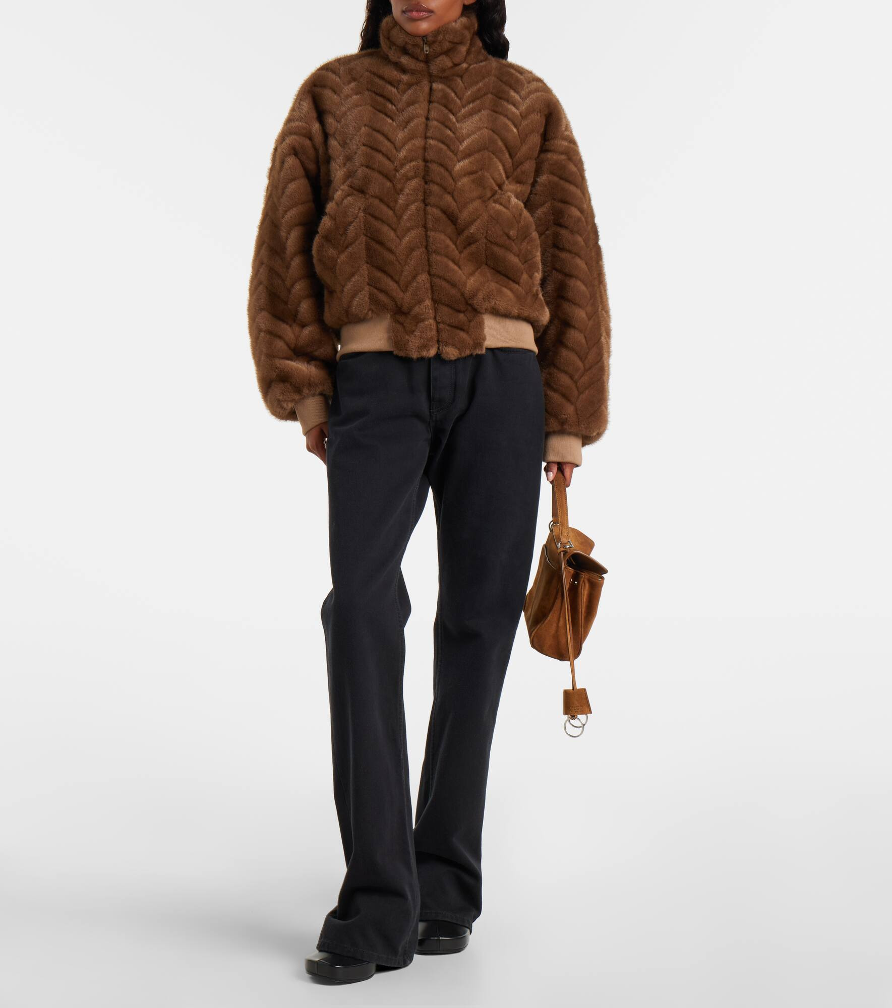 Cropped padded jacket - 2