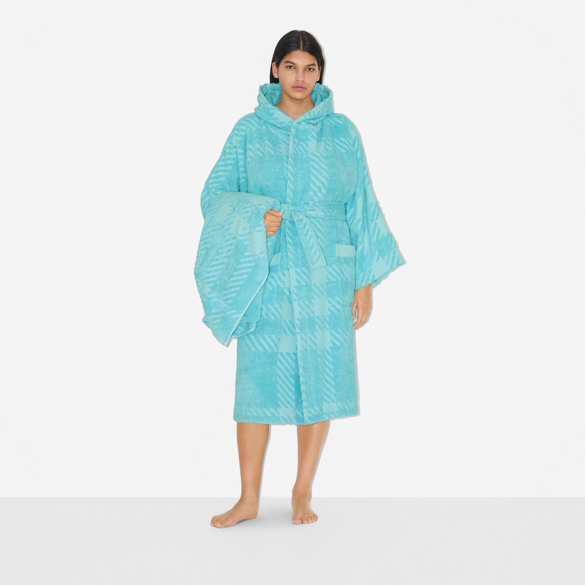 Check Cotton Jacquard Towel - 6