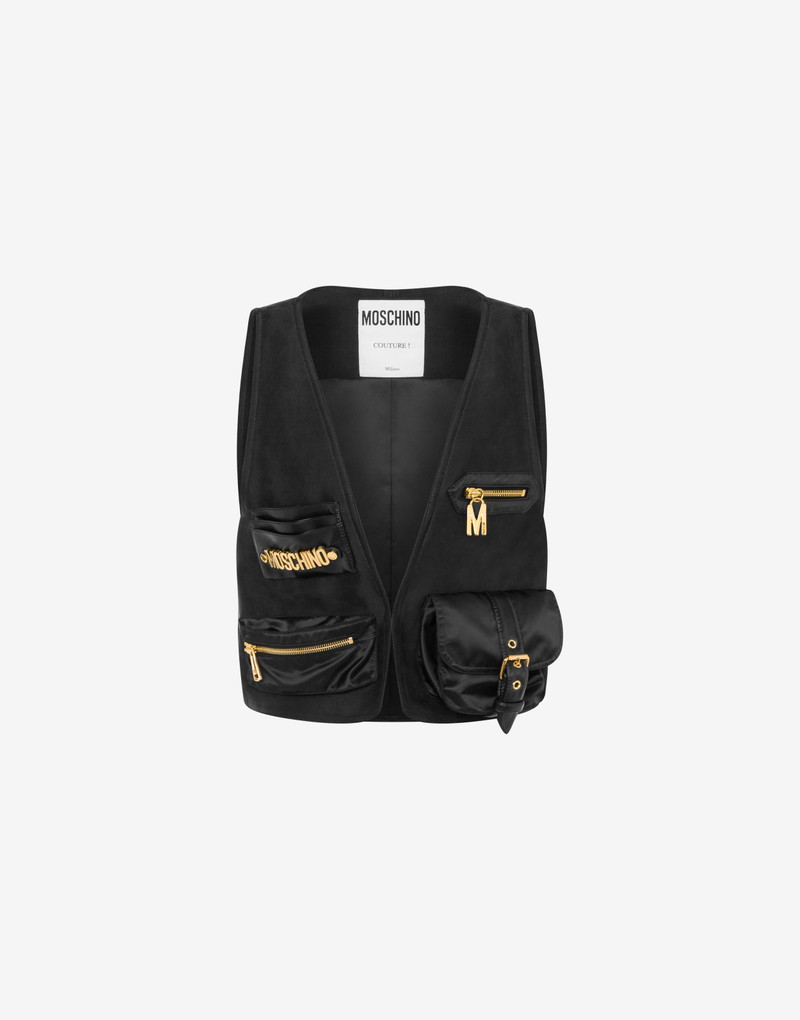 NYLON BAGS HEAVY SATIN GILET 1