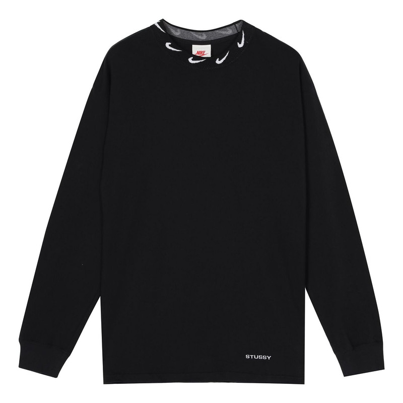 Nike x Stussy NRG BR Long-Sleeve Knit Top 'Black' CT4314-010 - 1