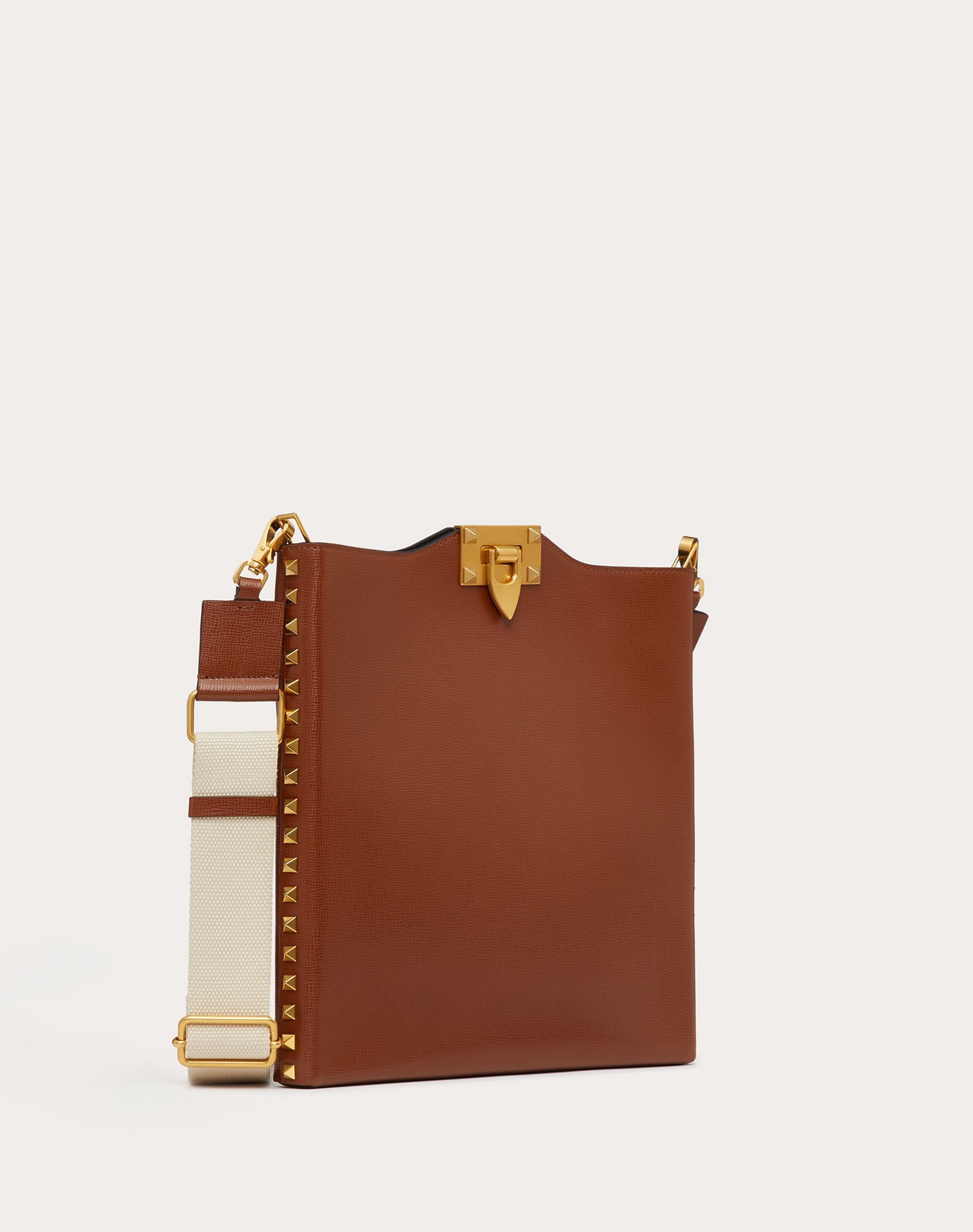 Rockstud Crossbody Bag in Grainy Calfskin - 2