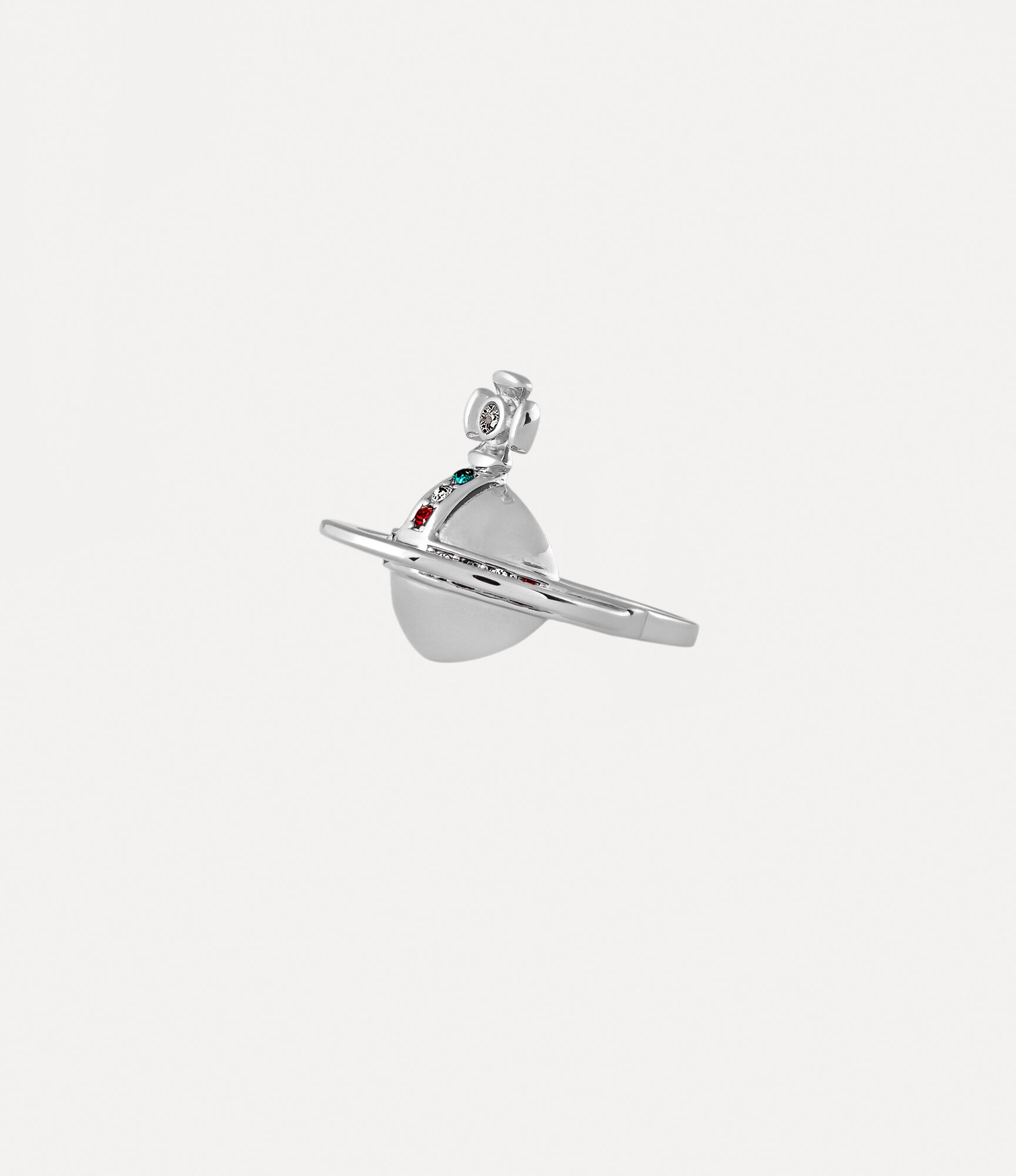 VIVIENNE WESTWOOD Solid Orb リング Solid Orb Ring in PLATINUM- | Vivienne Westwood®