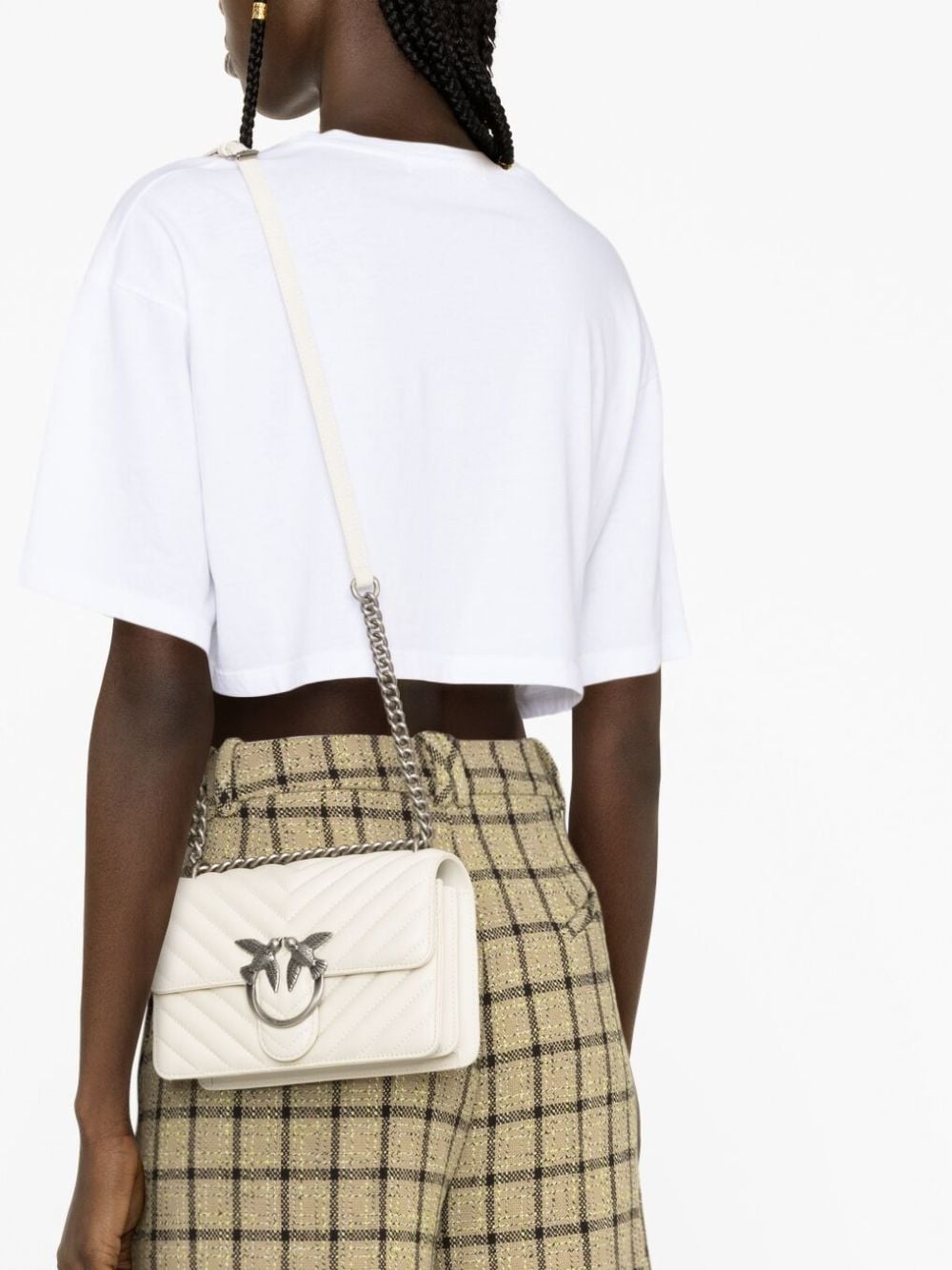 Love One quilted crossbody bag - 3