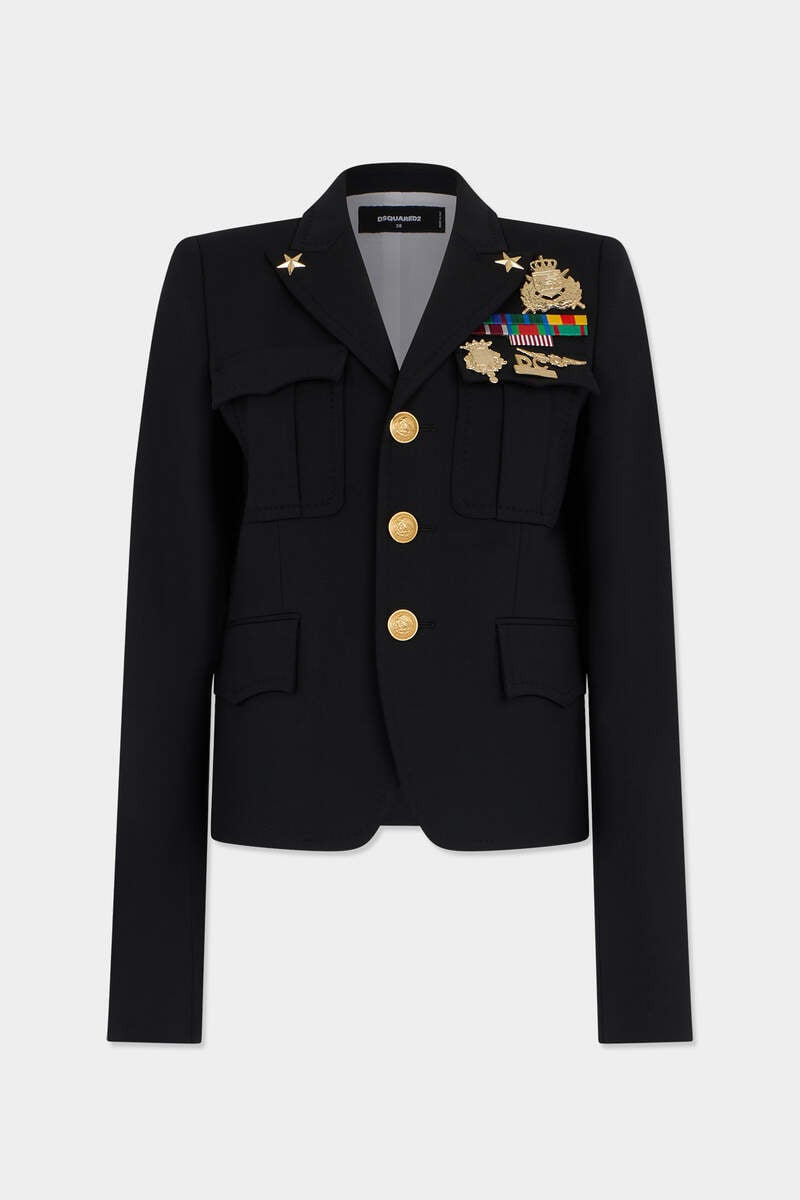 TROPICAL WOOL UNIFORM JACKET 1