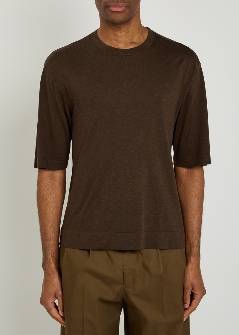 OFFICINE GÉNÉRALE Officine Générale Boris Knit T-shirt outlook