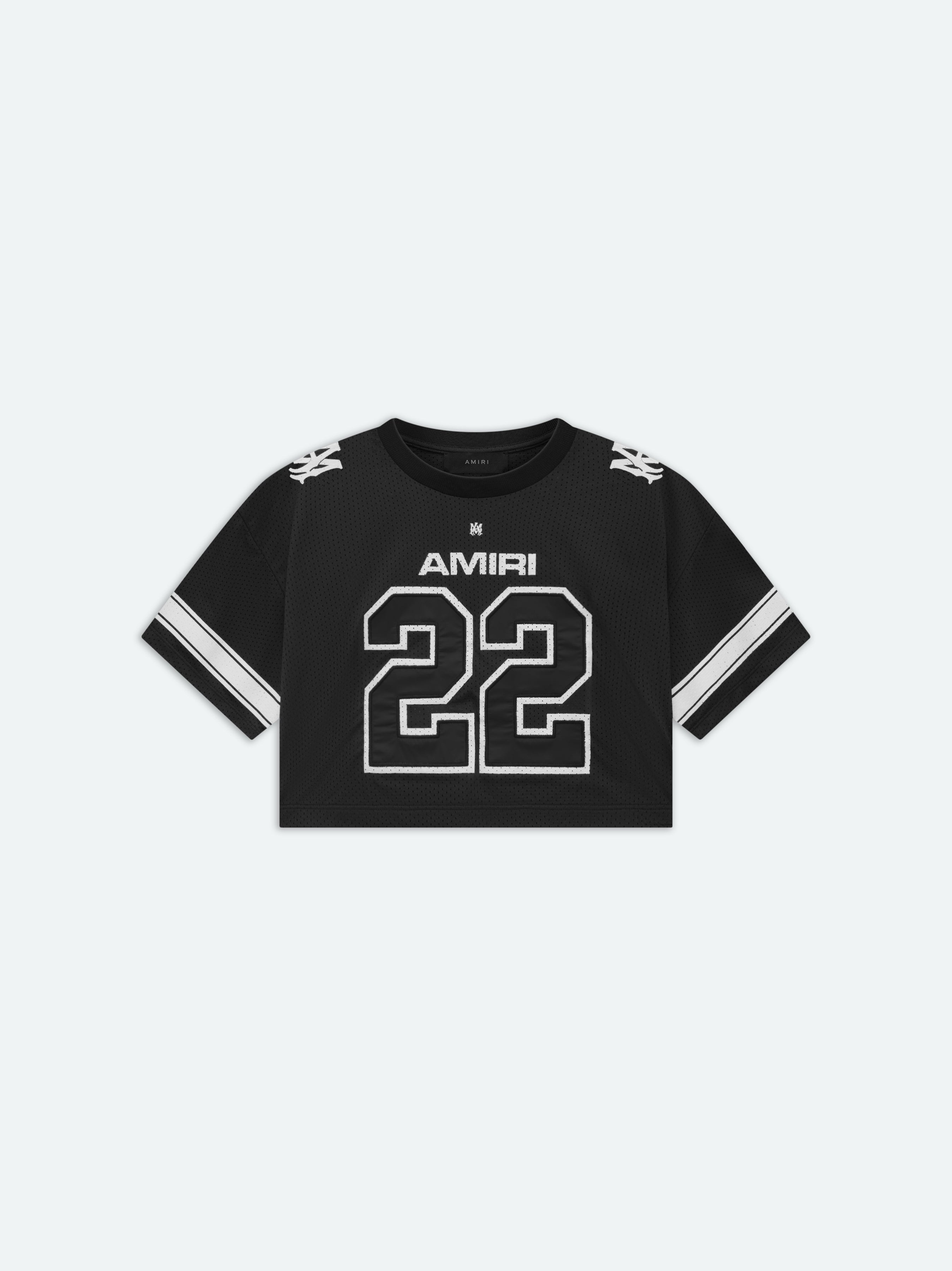 AMIRI WOMEN- 22 CROPPED MESH TEE | REVERSIBLE