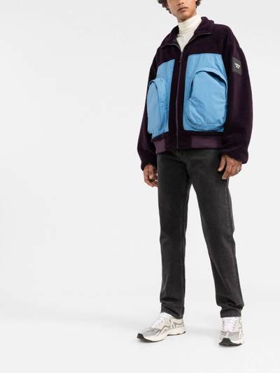 Ambush fleece-panelled jacket outlook