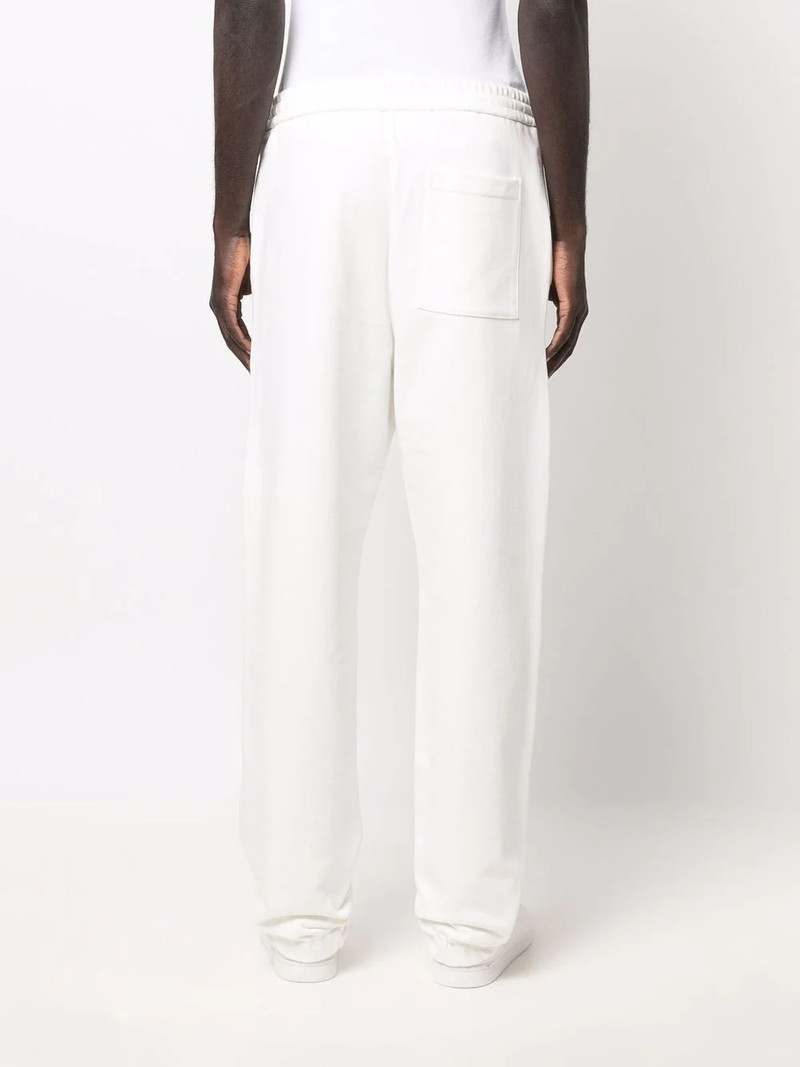 logo-patch cotton track pants 4