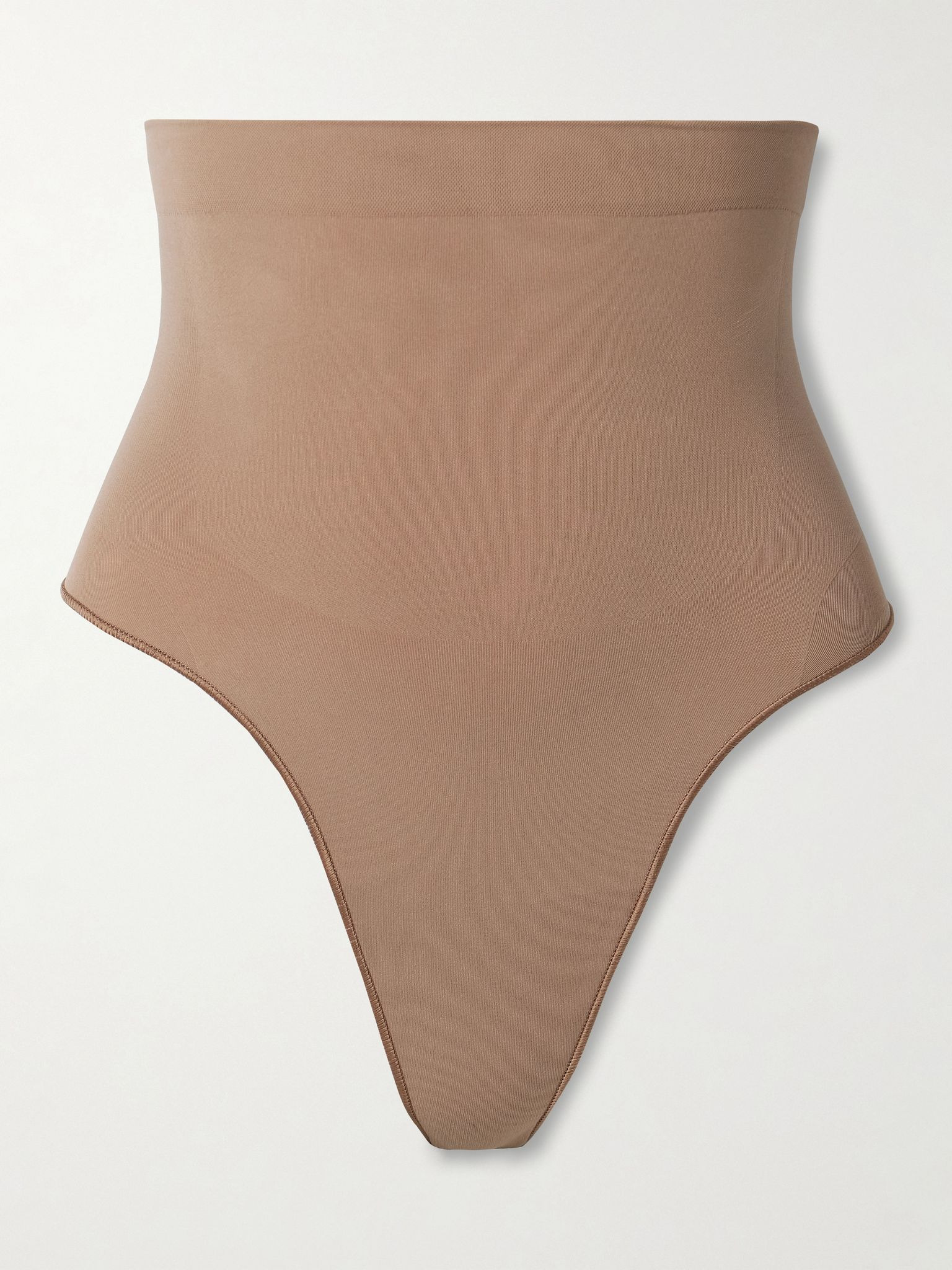 Seamless Sculpt High-Waisted Thong - Sienna Light brown - 1
