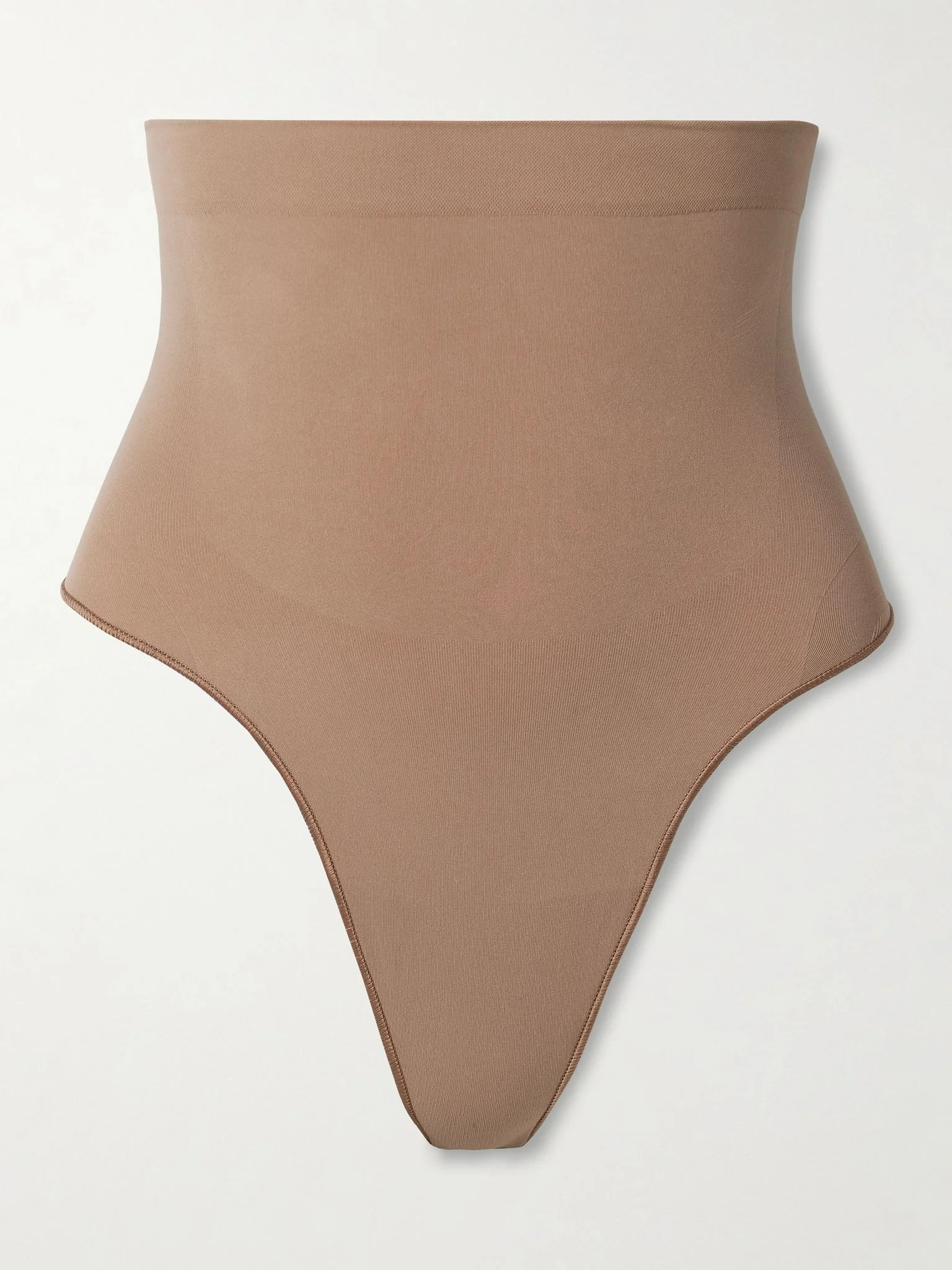 Seamless Sculpt High-Waisted Thong - Sienna Light brown - 1