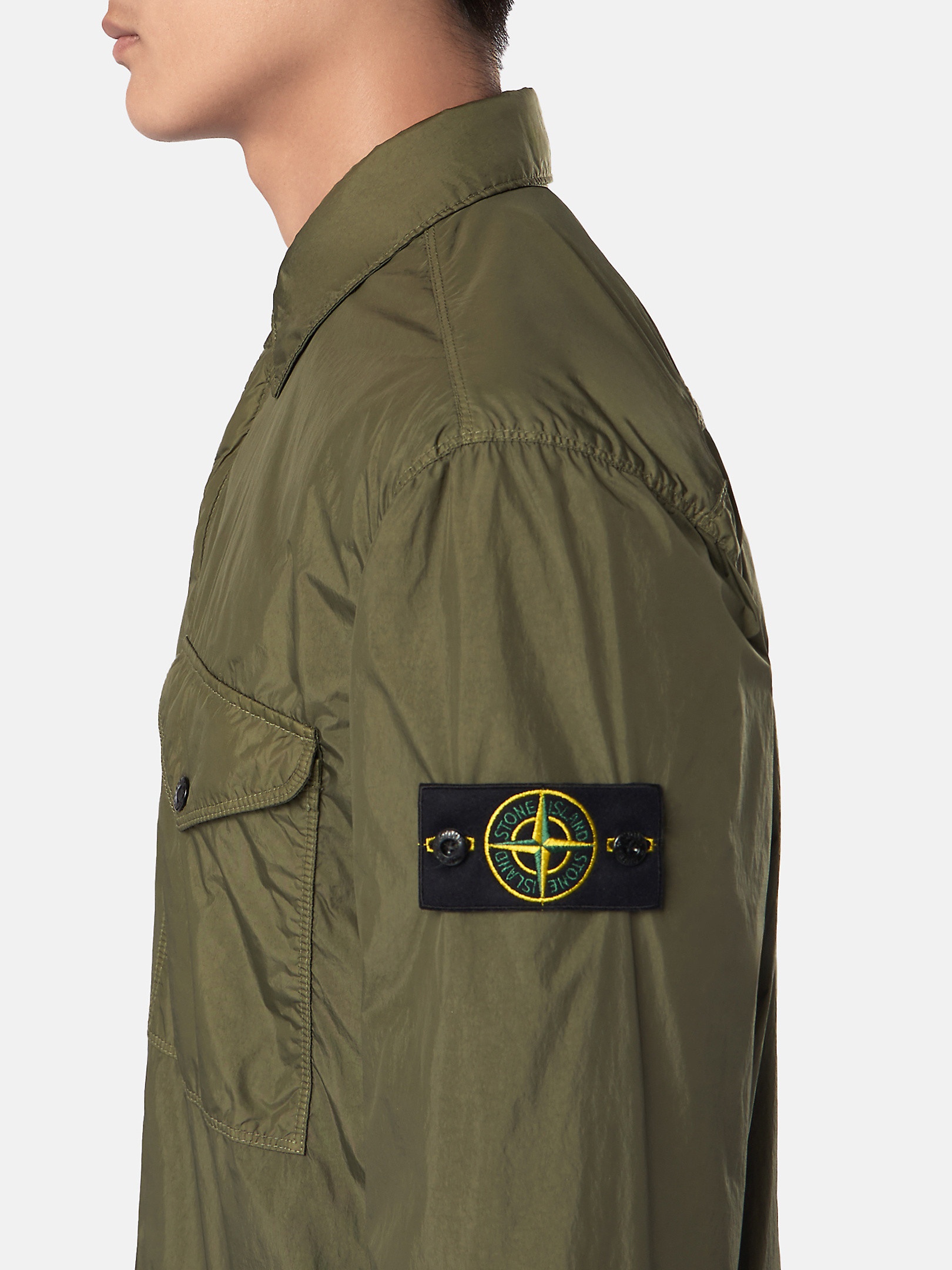 Stone Island Q0123 CRINKLE REPS RECYCLED NYLON WITH PRIMALOFT®-TC  