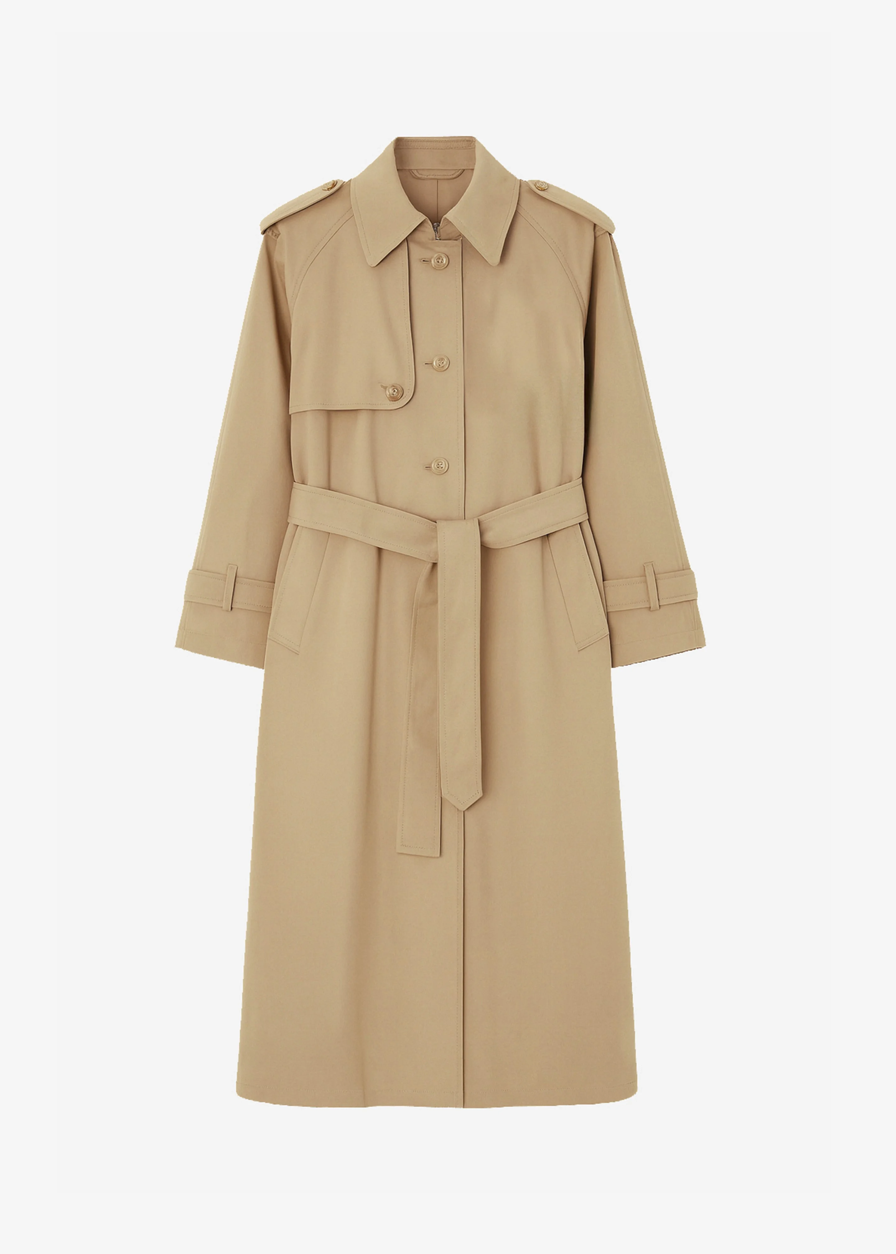 Riva Cotton Trench Coat - Camel - 1