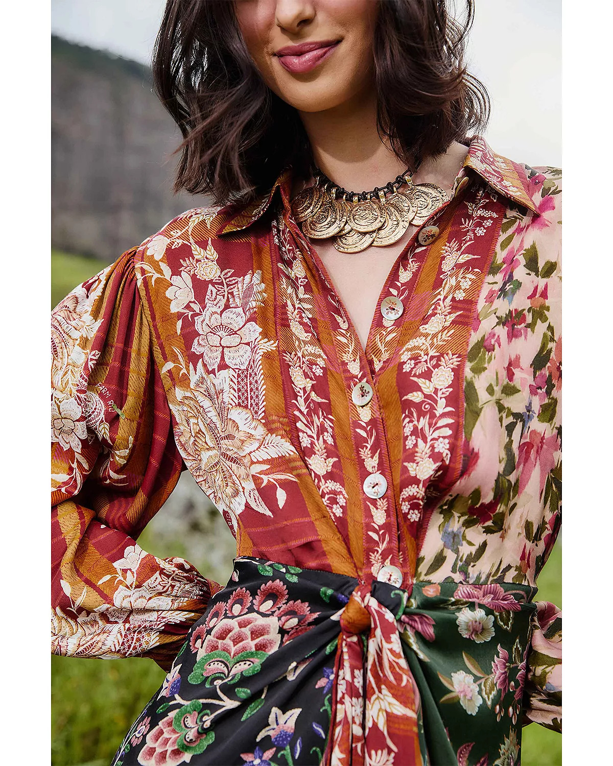 Winter Garden Mini Dress - 4