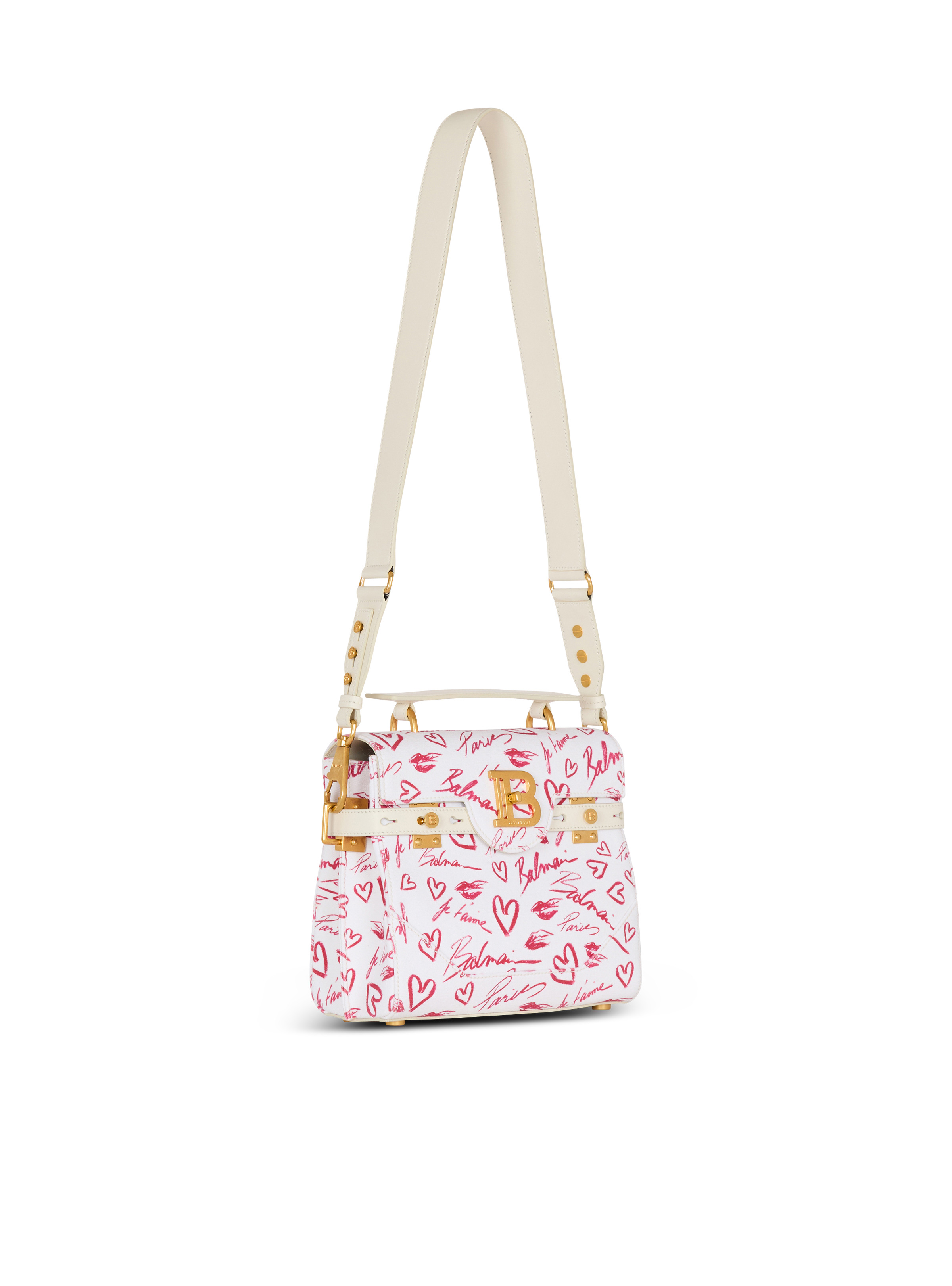 B-Buzz 23 bag in Lipstick print canvas - 3