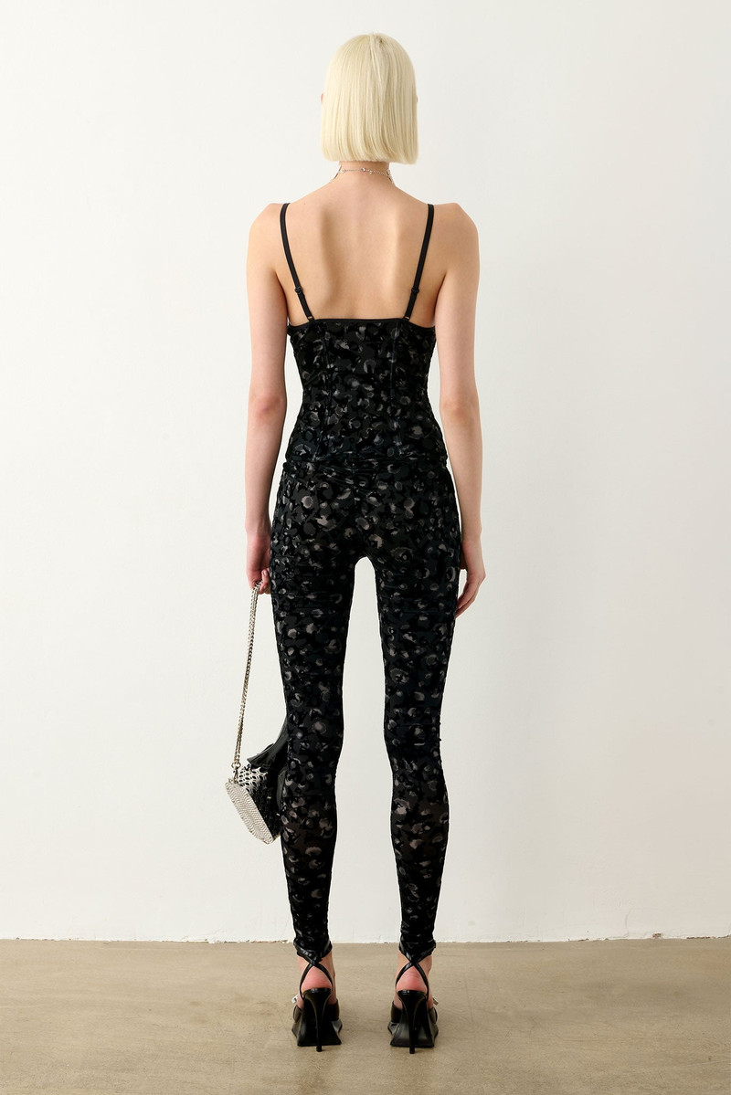 DOLL TOP BLACK LEOPARD PRINT 4