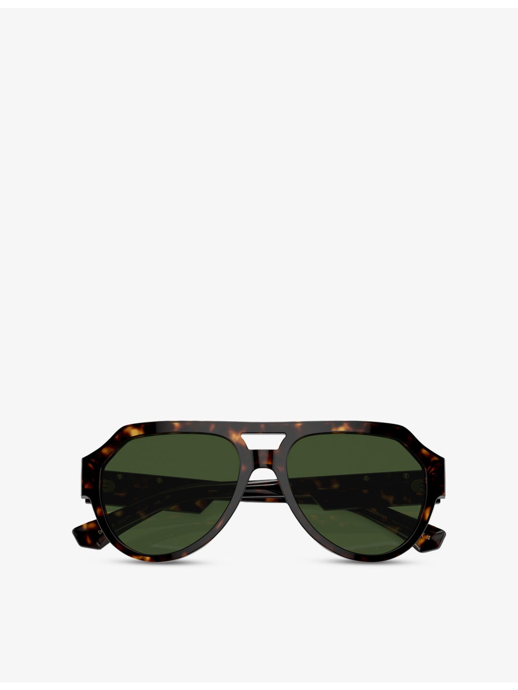 DG4466 Square-Frame Tortoiseshell Nylon Sunglasses - 4