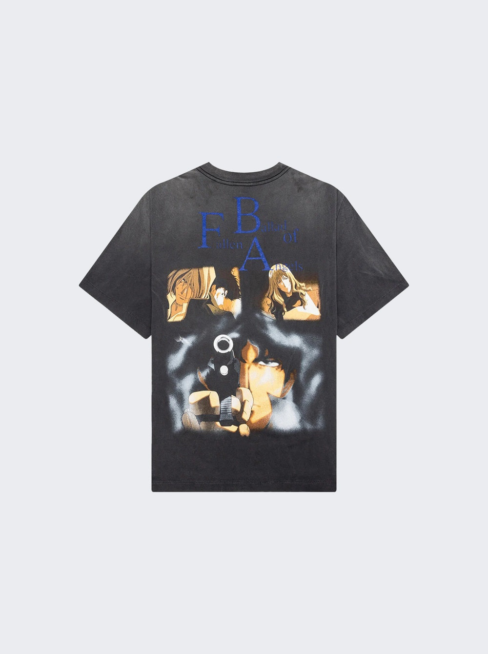 X Cowboy Bebop Short Sleeve Tee Black - 2