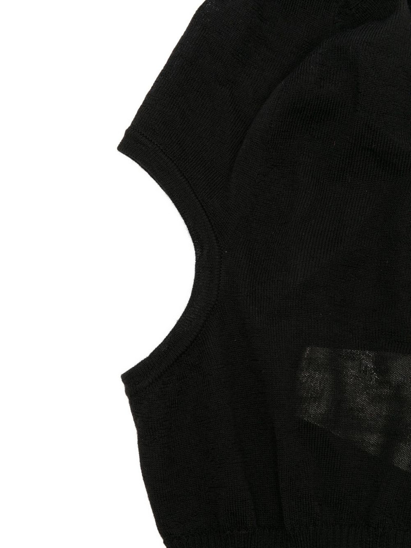 Rick Owens wool balaclava outlook