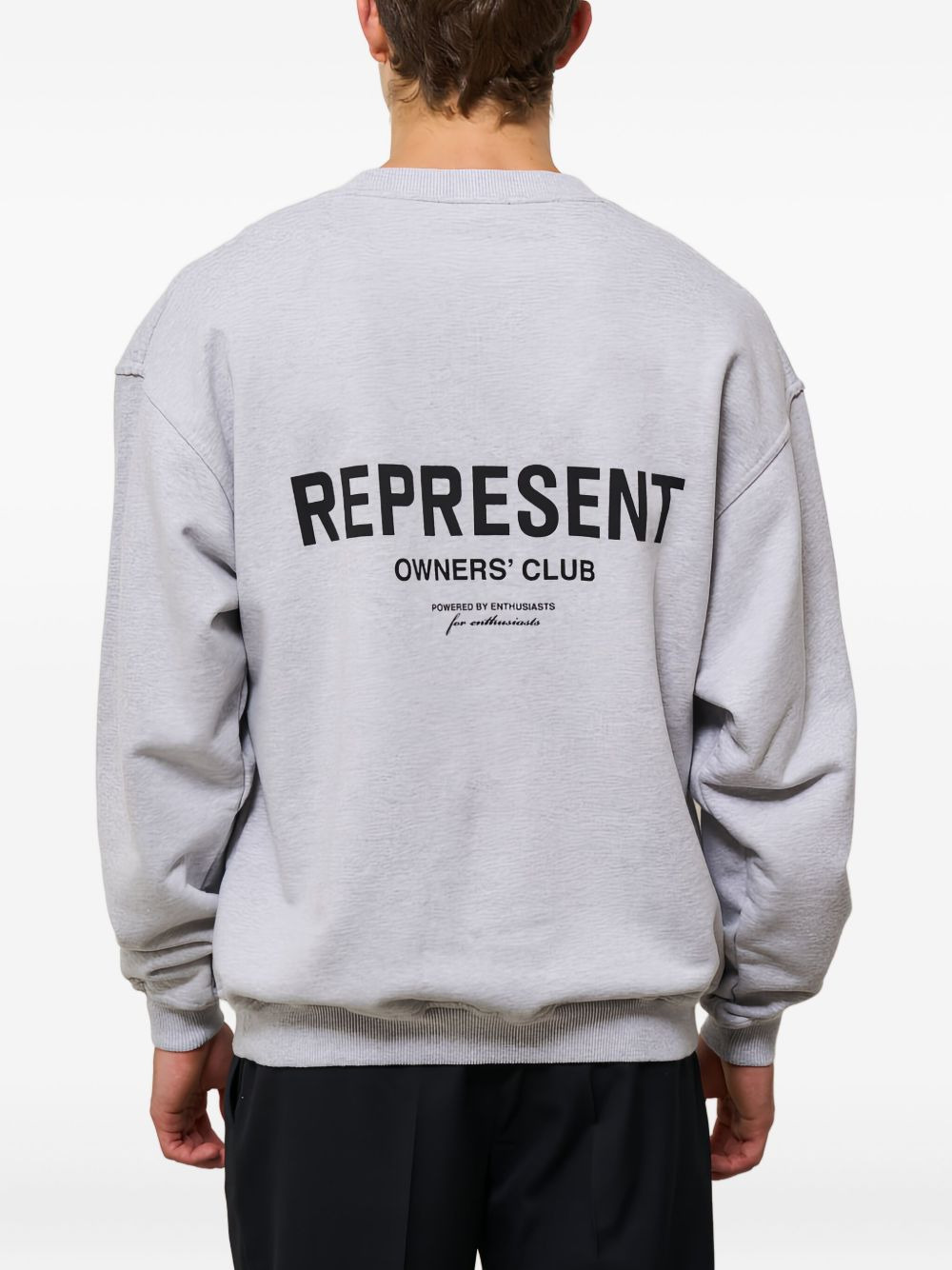 logo long-sleeved sweatshirt - 3