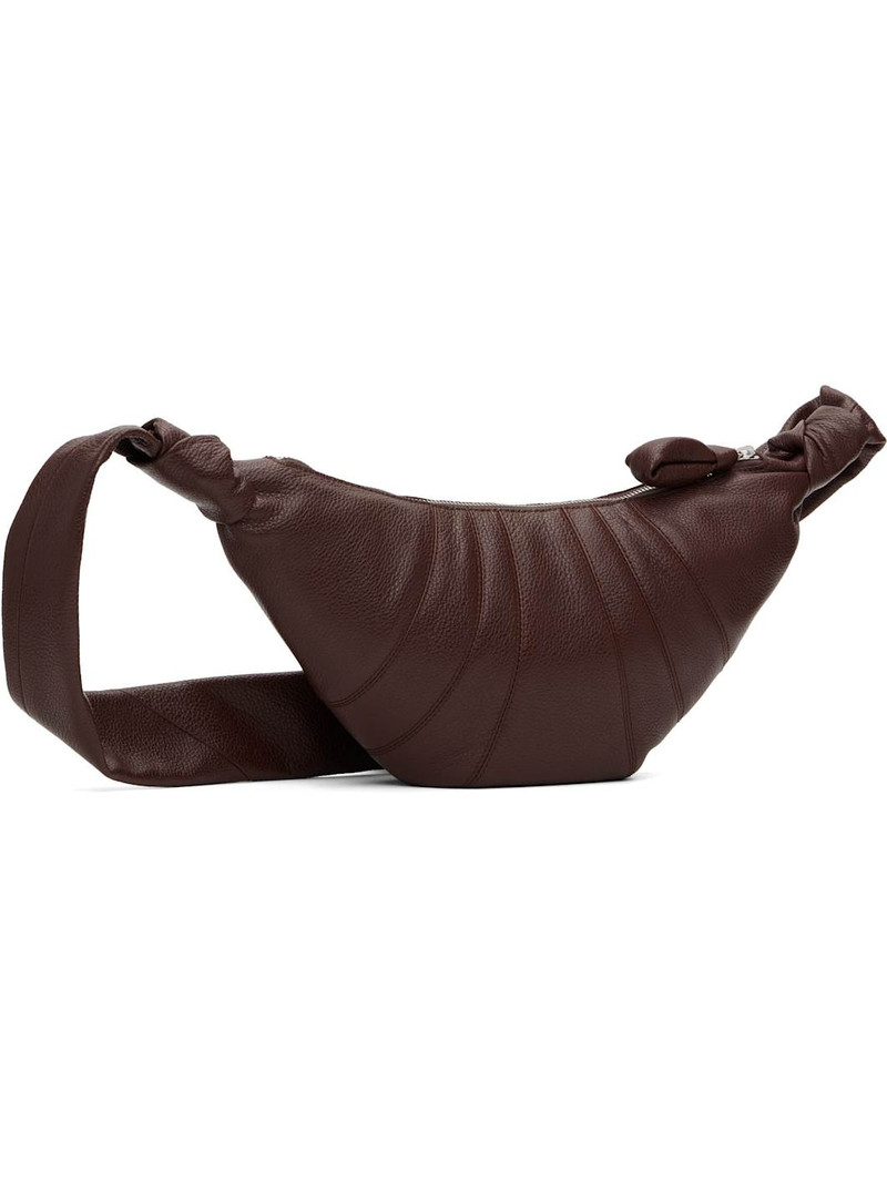 Burgundy Small Croissant Bag 3