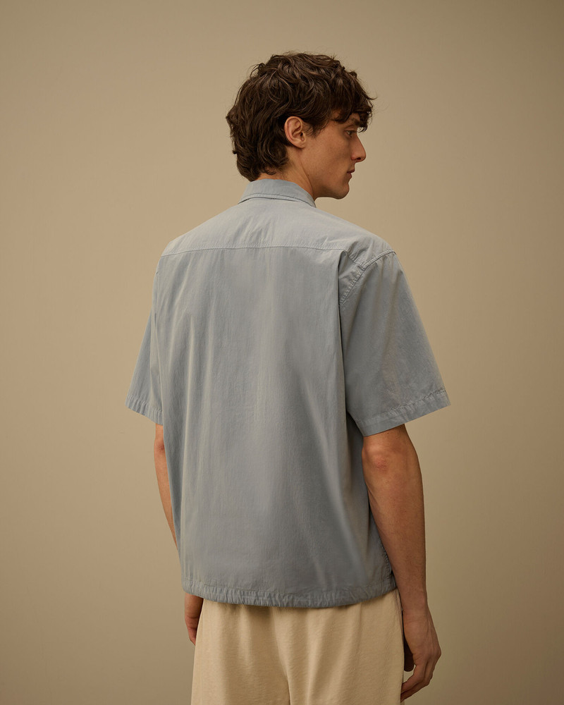50 Fili Short Sleeve Zip Shirt 4