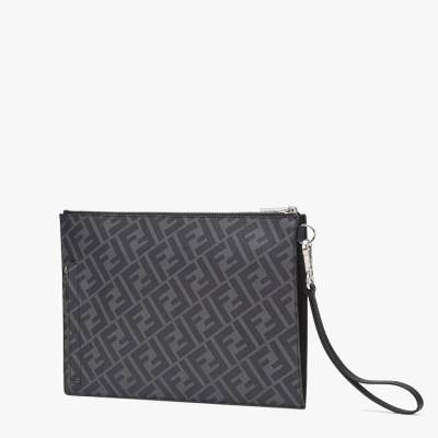 FENDI Gray fabric bag outlook