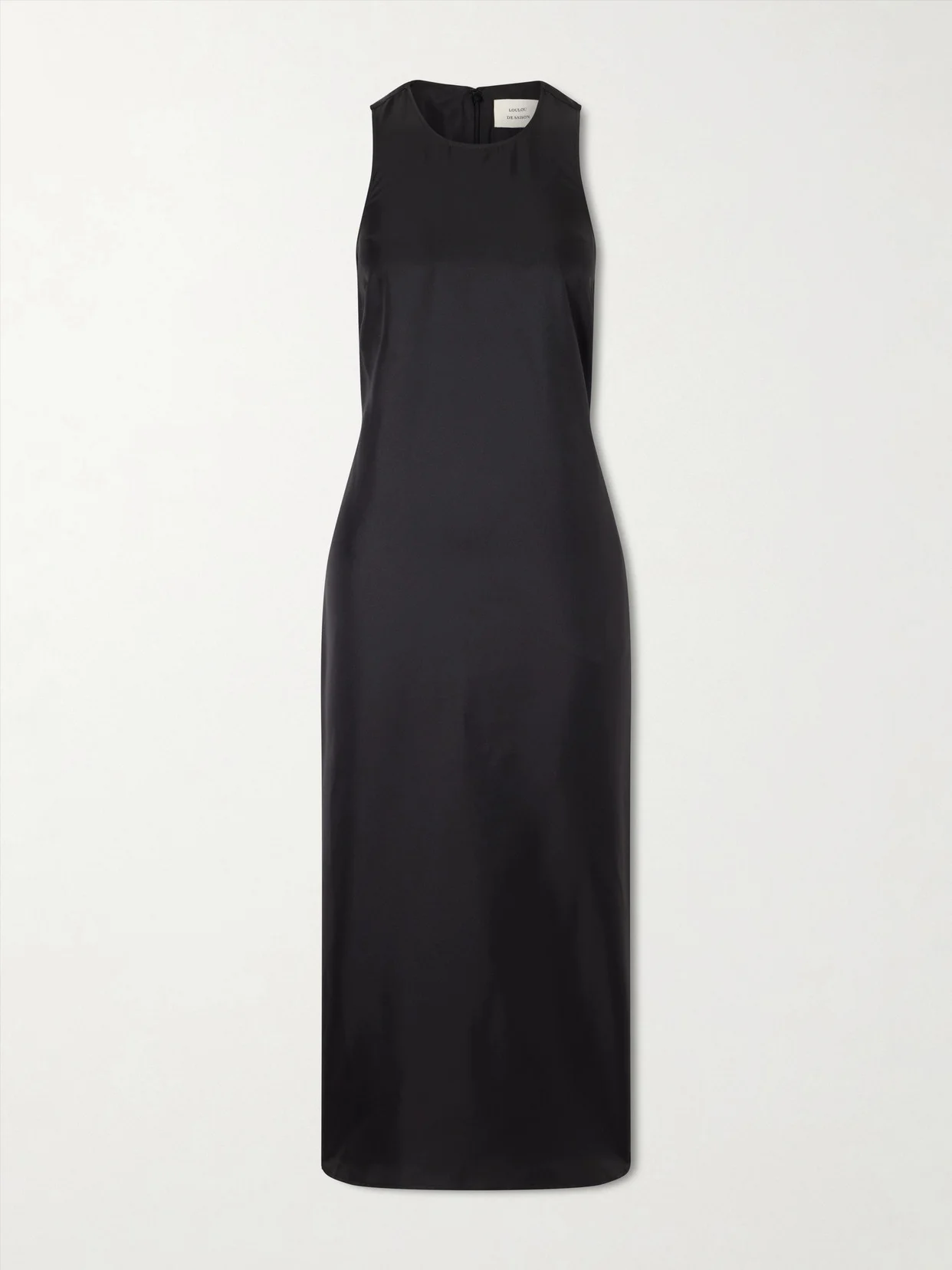 Paloma Silk-twill Maxi Dress - 1