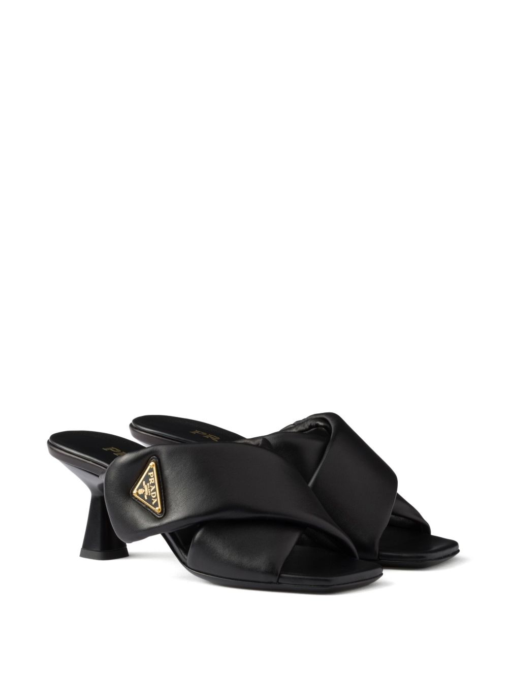 65mm padded mules - 2