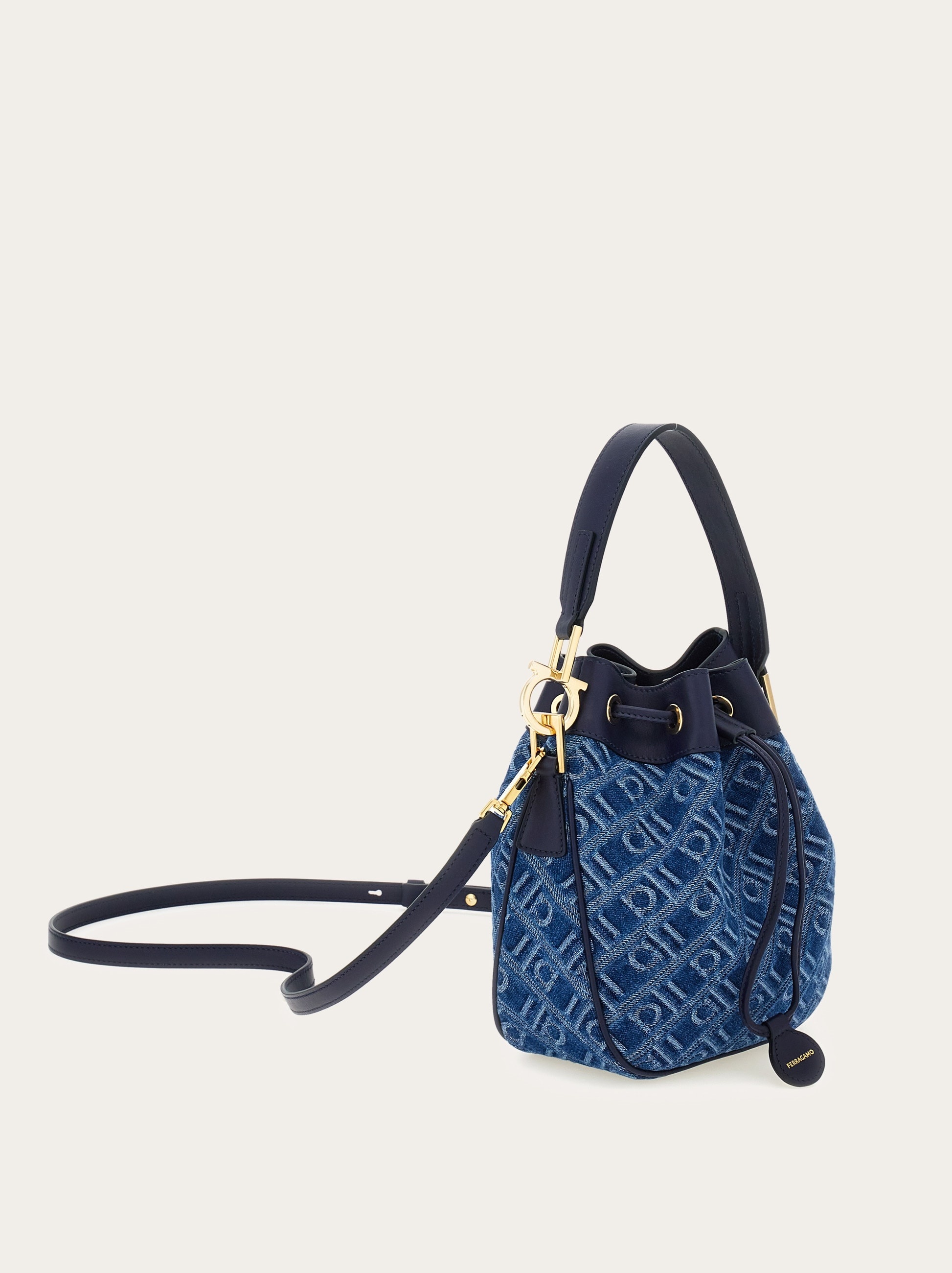 Ferragamo Monogram bucket bag - 6
