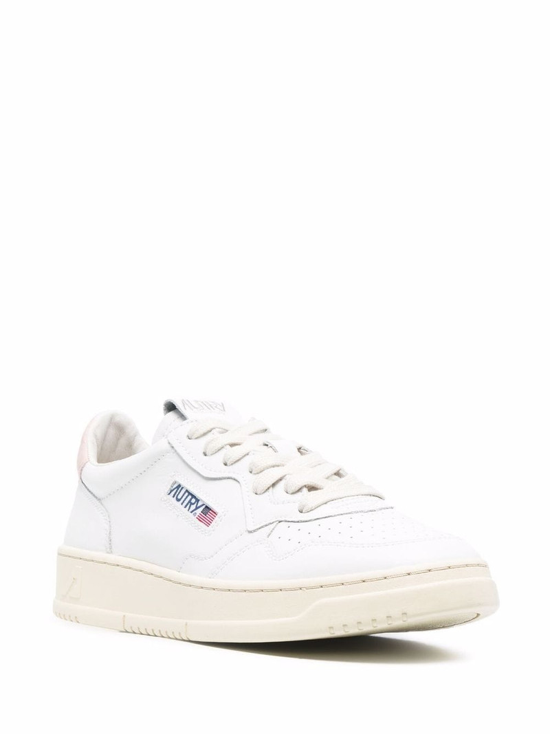 AUTRY side logo-patch sneakers outlook