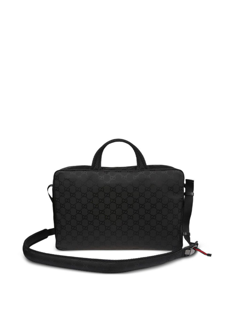 GUCCI Nexus GG monogram carbon-fibre cross-body bag outlook