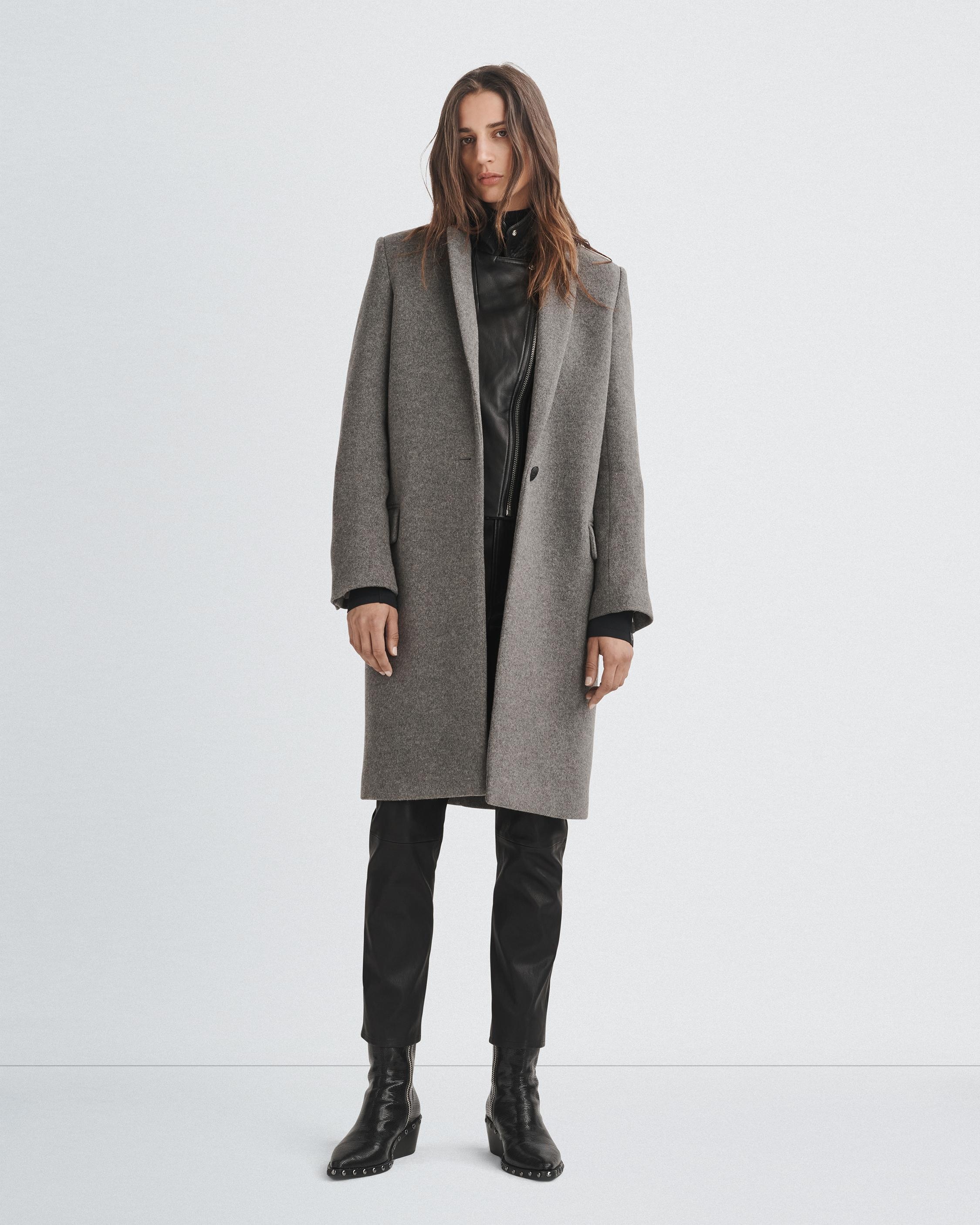 rag & bone Ava Italian Wool Coat Classic Fit Coat