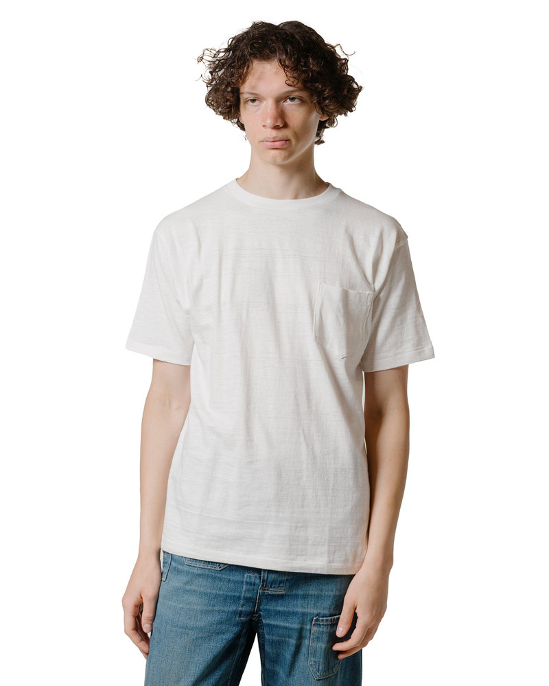 Warehouse & Co. Lot. JG-CS07 Standard Pocket T Off White outlook