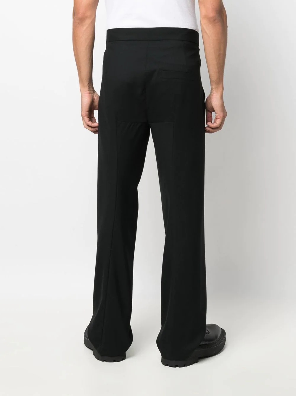 Sailor mid-rise slim-cut trousers - 4