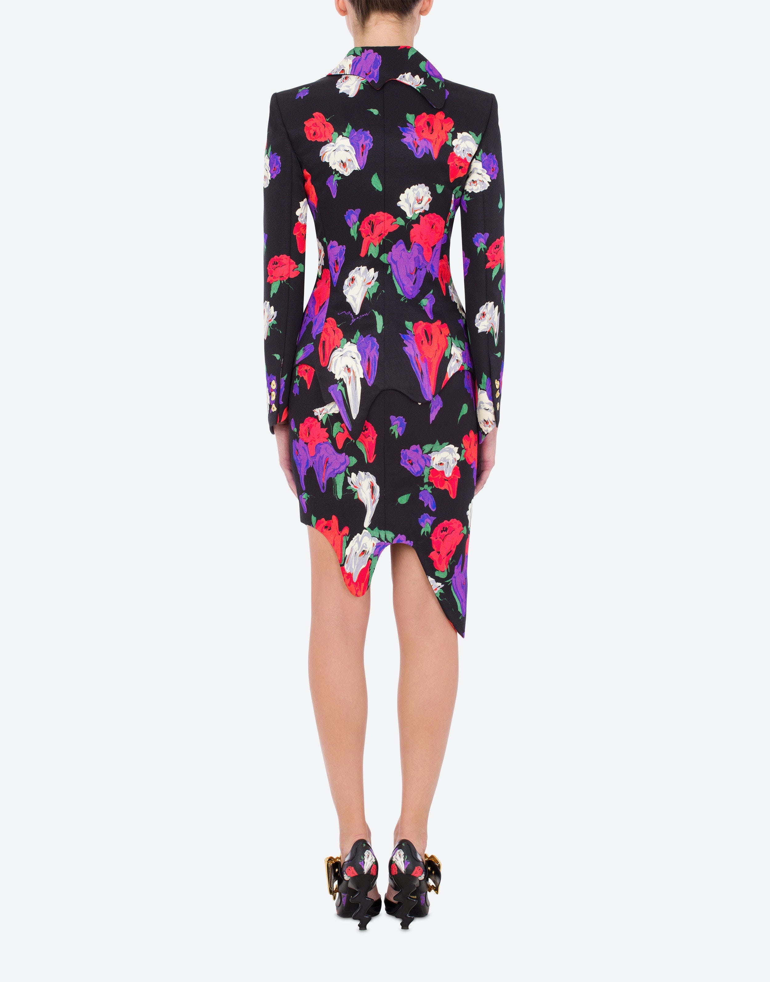 MORPHED FLOWERS OTTOMAN JACKET - 3