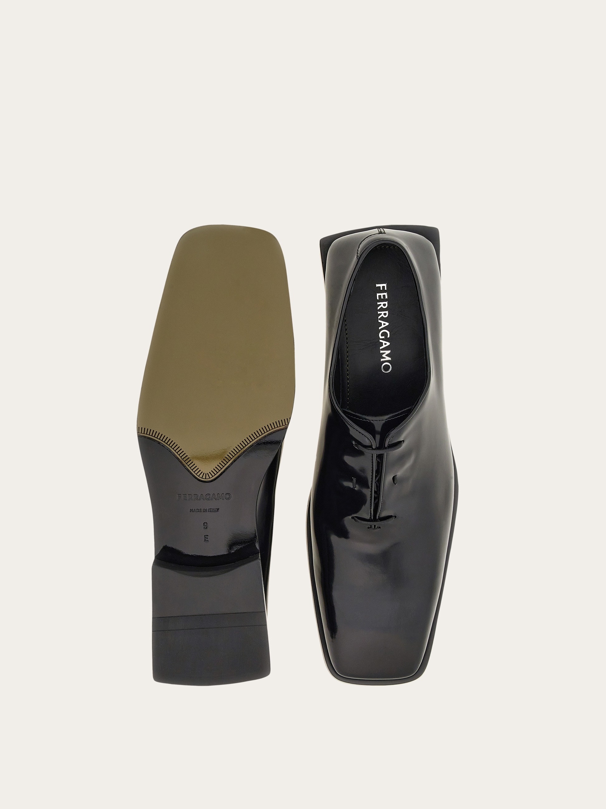 Oxford with covered lacing - 5