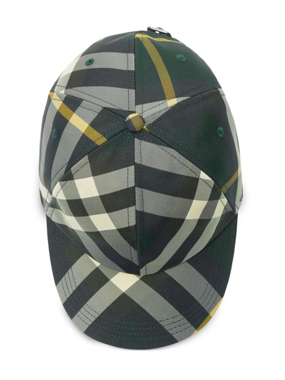 CHECK-PATTERN COTTON CAP - 3