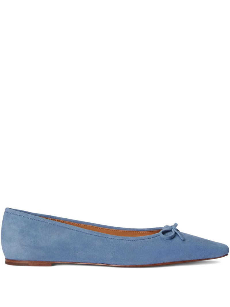pointed bow ballet flat 1