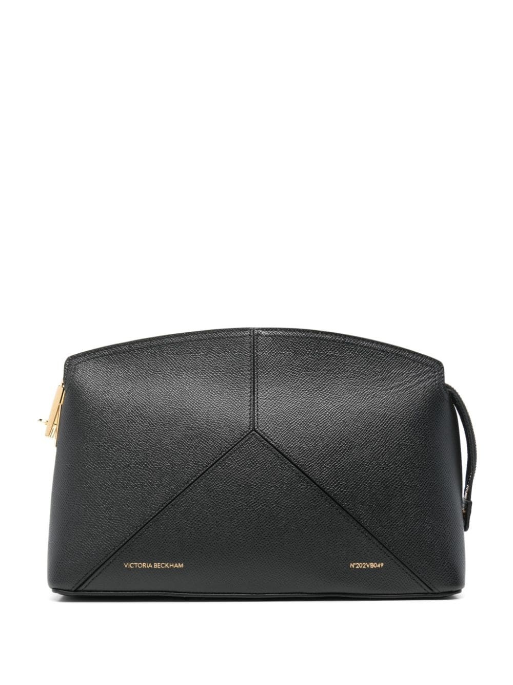 leather clutch bag - 1