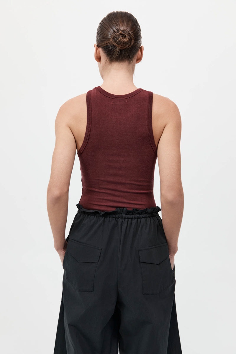 Jersey Tank - Currant - 5