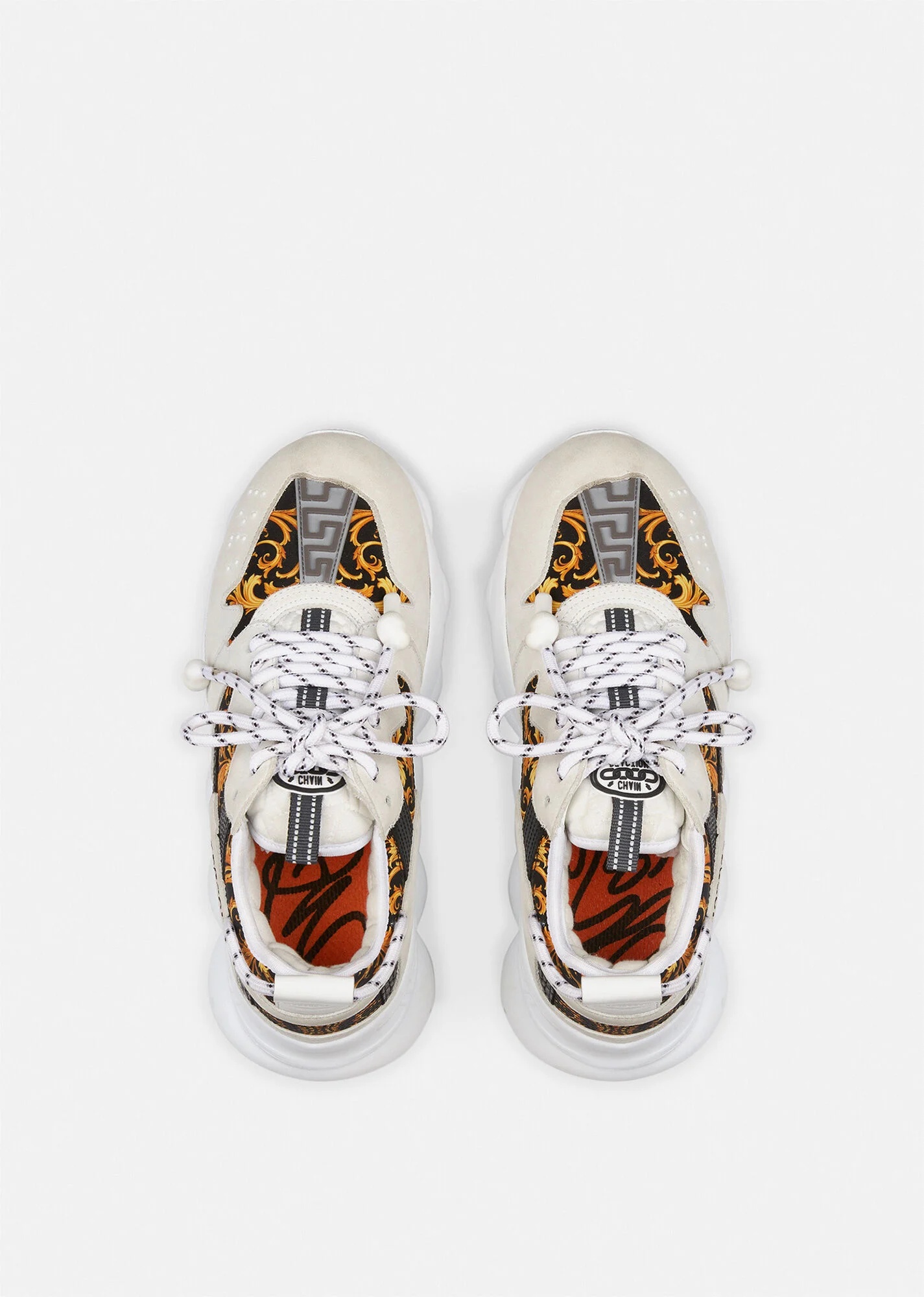 Barocco Print Chain Reaction 2 Sneakers - 3