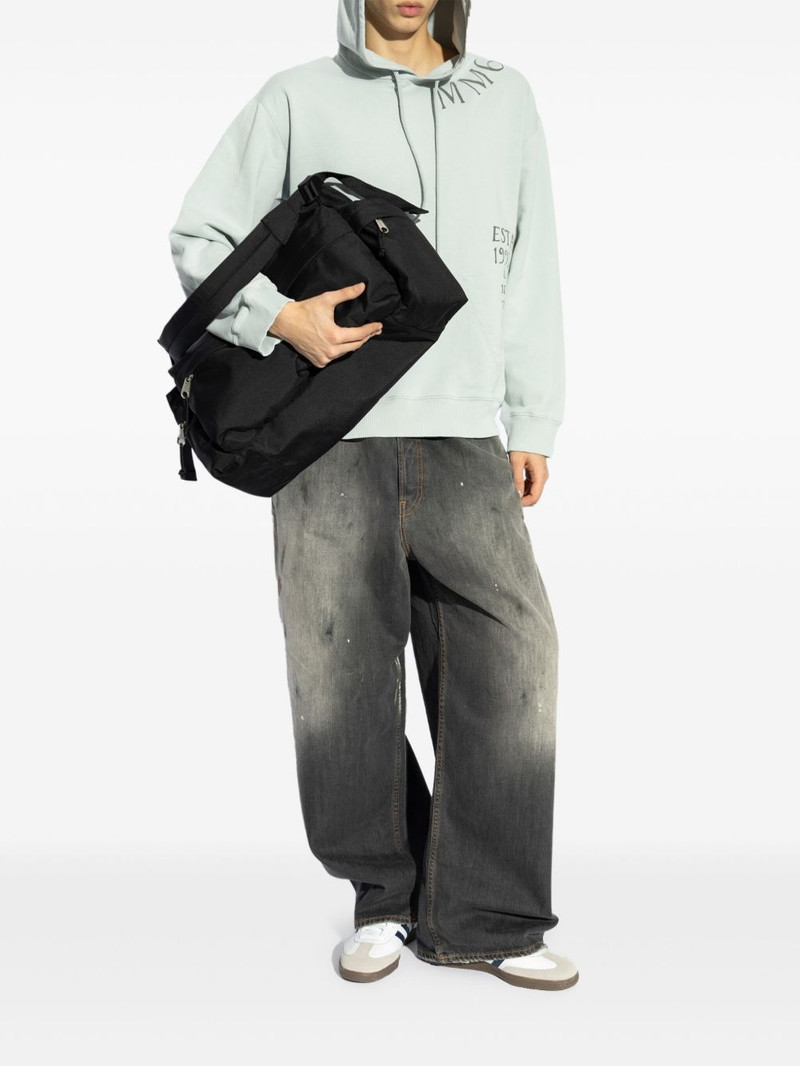 MM6 Maison Margiela numbers-print hoodie outlook